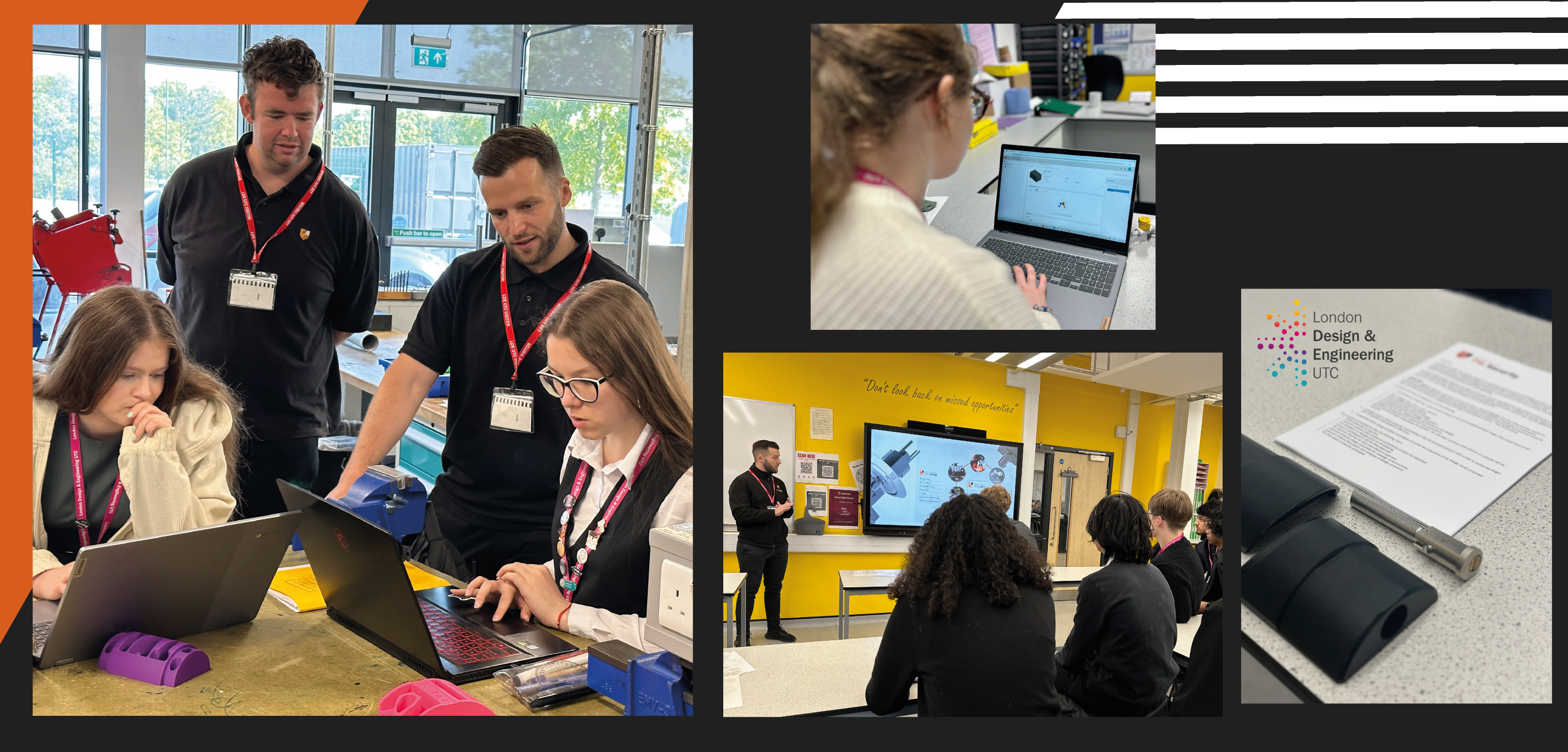 Working with students at London Design and Engineering UTC | TVL Security