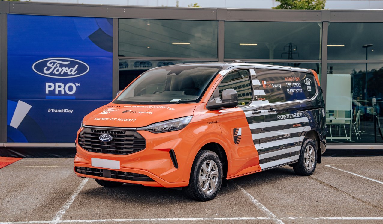 TVL Security delivers new load area-only factory-fit Ford Pro security packs
