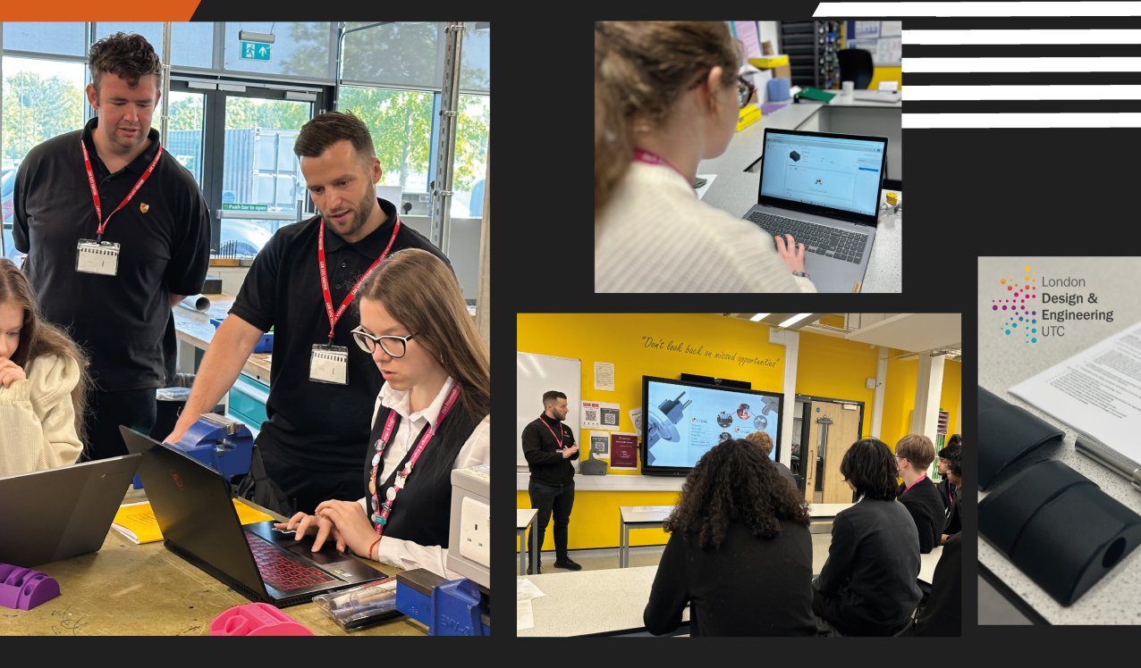 Working with students at London Design and Engineering UTC