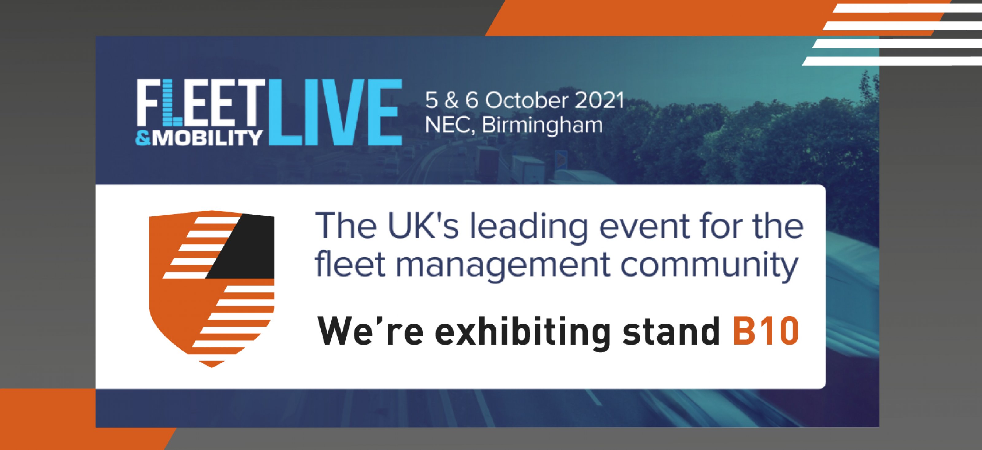 Visit us at Fleet & Mobility Live