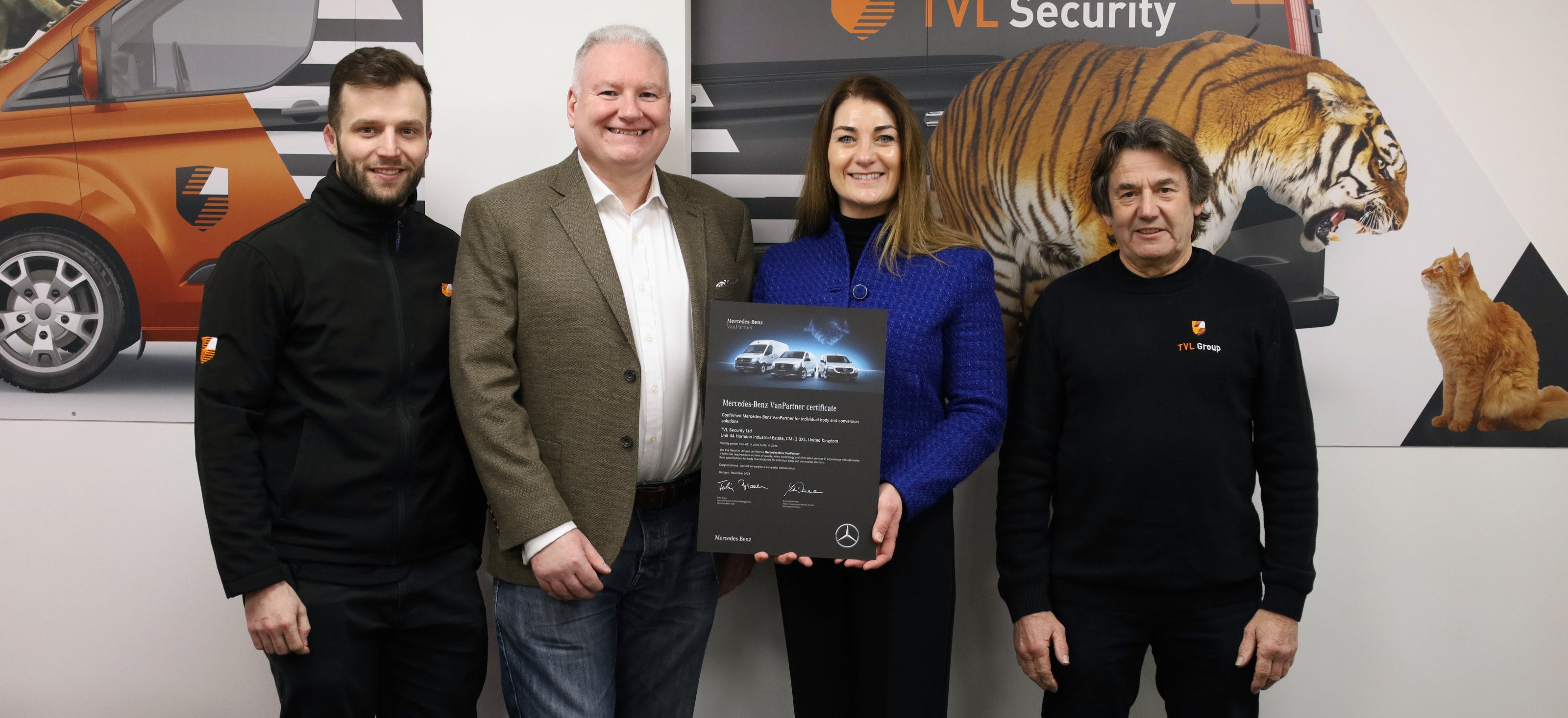 TVL Security becomes official Mercedes-Benz VanPartner Supplier