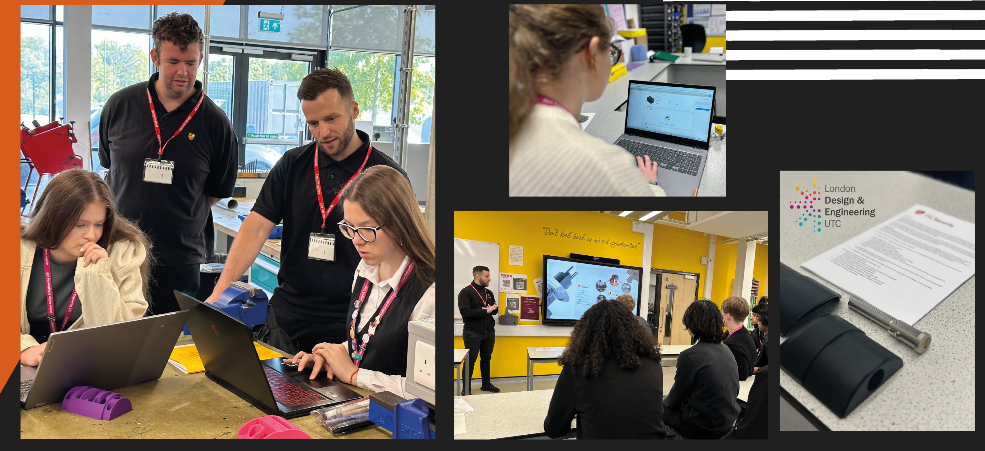 Working with students at London Design and Engineering UTC