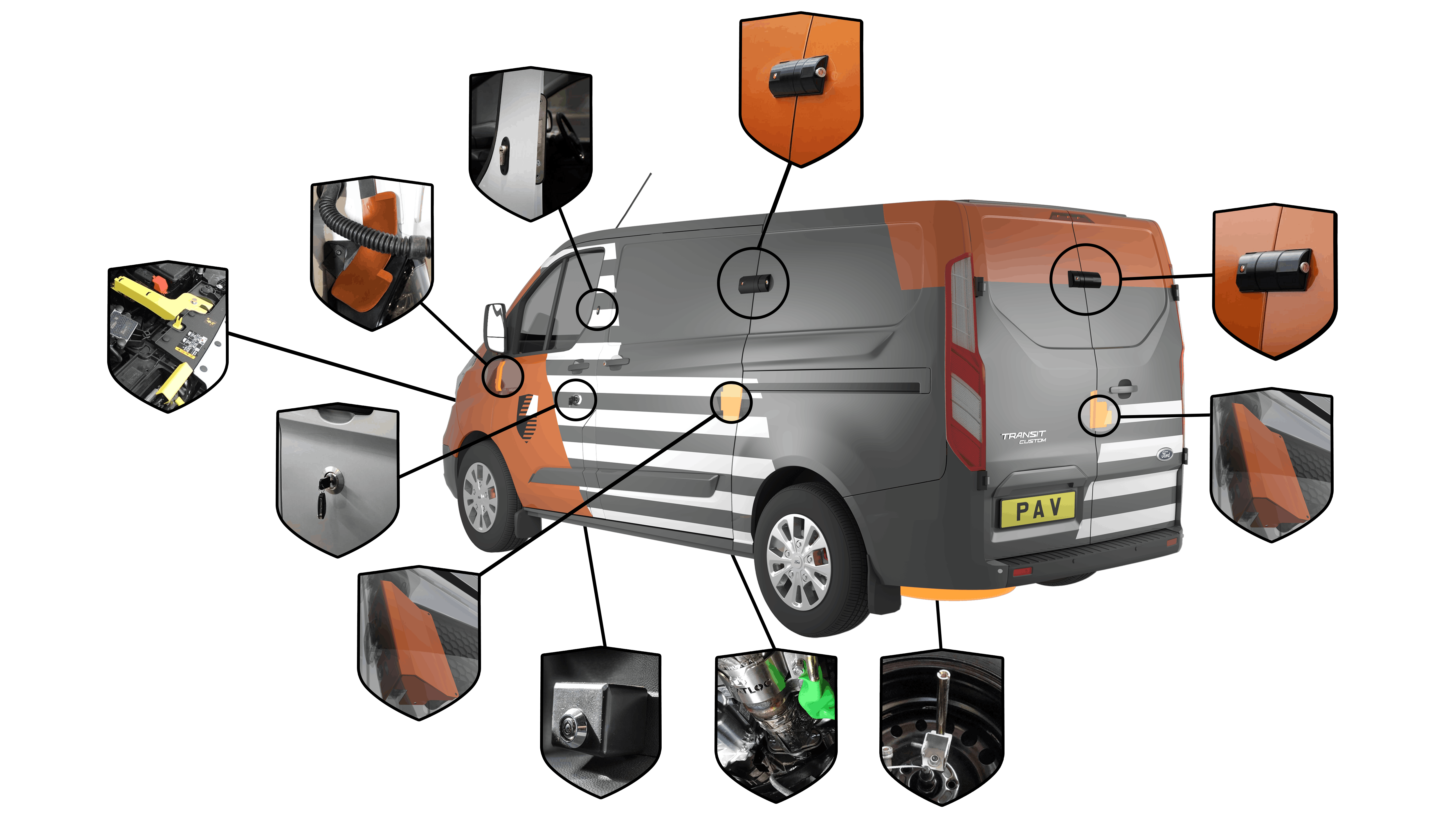 complete whole vehicle armourshell load area protection